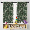 thumbnail image 5 of Camouflage 42x54in(106x137cm) Curtains 2 Panels for Kids Bedroom, Window Drapes for Kids Boys Girls Bedroom Curtains Designed To Spark Joy and Creativity, 5 of 5