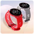 thumbnail image 4 of Reloj electrónico de moda, resistente al agua, sencillo, informal, deportivo, para estudiantes, para exámenes, LED, 4 of 6