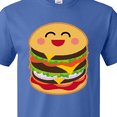 thumbnail image 4 of Inktastic Hamburger Kawaii T-Shirt, 4 of 5