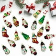 thumbnail image 2 of Northlight Set of 20 Holiday Figurines Glass Christmas Ornaments 1.75”, 2 of 6