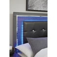 thumbnail image 4 of Signature Design by Ashley Lodanna Queen Upholstered Panel Headboard Gray (Headboard Only), 4 of 8