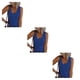 thumbnail image 4 of Chaleco informal de algodón Sonducket camiseta ligera elástica mujer color azul 2XL, 4 of 6
