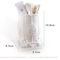 thumbnail image 3 of Portalápices de escritorio, organizador multiusos para brochas de maquillaje, estuche multiusos Beige, 3 of 9