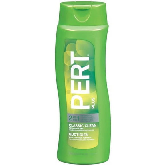 Pert Plus Classic Clean Shampooing et Revitalisant 2 en 1 pour Cheveux Normaux
