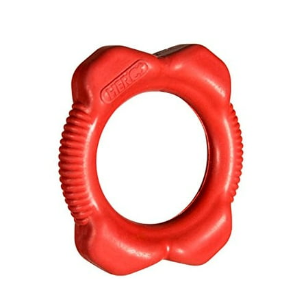 Series Medium Rubber - HERO Retriever Series ChewTime Natural Rubber Widget, Medium, Red Dog Toy