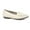 Buttercream Smooth, variant on Cliffs by White Mountain Womens GRACEFULLY Comfort Insole Flat Shoes