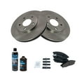 thumbnail image 2 of TRQ Front Ceramic Brake Pad & Rotor Kit w/Fluids for Grand Prix Lumina Cutlass BKA17605 Fits select: 1990-1995 CHEVROLET LUMINA, 1988-1995 BUICK REGAL, 2 of 6