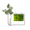 thumbnail image 1 of Soccer Football Sports Green Metal Picture Frame Cerac Vase Decor, 1 of 3