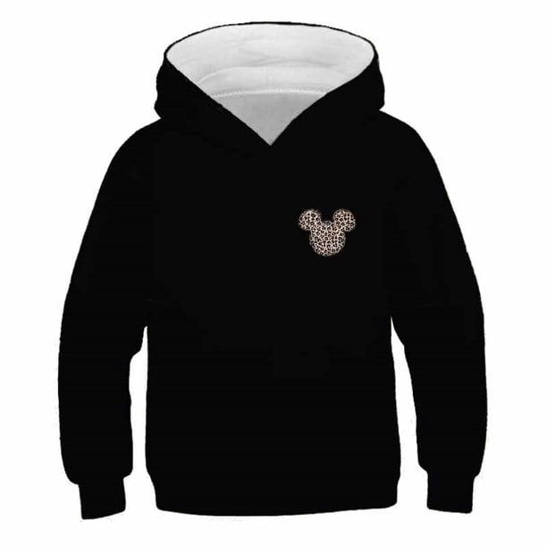 Conjuntos de sudaderas con capucha de Mickey Mouse 2022 Las nuevas sudaderas de algodón para niños & amp; Trajes de pantalones largos Trajes Serie de Disney Traje casual Ropa160cm Gao Jinjia LED