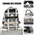 thumbnail image 3 of FORMRS Mini Backpack Purse for Women Travel Daypack Casual Shoulder Bag, Winter Village, 3 of 7
