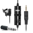 thumbnail image 4 of Micrófono Lavalier BOYA de M1 para teléfonos inteligentes, cámaras réflex digitales, 4 of 9
