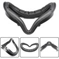 thumbnail image 1 of Soporte de interfaz facial Vr y almohadilla facial de espuma de cuero Pu Accesorios de comodidad de repuesto para Oculus Quest 2 Cubierta de almohadilla de ojo Vr a prueba de sudor (1 pieza, negro) ShuxiuWang 8390605821189, 1 of 1