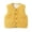 Yellow, variant on Splozh Toddler Winter Jacket Toddler Girls Boys Sleeveless Warm Solid Color Two Pockets Coat Jacket Winter Clothes,Watermelon Red,12-18 Months