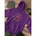 thumbnail image 3 of Buon Ferragosto Fruits Wreath Hoodie Men -Image by Shutterstock, Male Small, 3 of 4