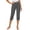 26# Dark Gray, variant on Capris For Women With Pockets Golf Pants High Waisted Stretch Pull On Ankle Business Casual Travel Athletic Work Black 2XL