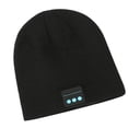 thumbnail image 1 of Gorro de punto unisex con Bluetooth 5.0 para hombre, mujer, deportes al aire libre, música inalámbrica, gorro de manos libres, negro AweSitey DZ4000-01, 1 of 2