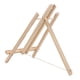 thumbnail image 3 of Caballetes de madera, Caballetes de madera Caballete trapezoidal portátil ajustable Caballete de exhibición de madera Diseño exquisito, 3 of 12
