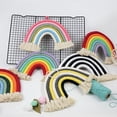 thumbnail image 3 of ¡Rebajas Grandes!, Tapiz de 7 colores tejido a mano con borlas para colgar en la pared Akmoler, 3 of 9