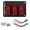 Red, variant on Heavy Duty 3 Position Rocker Switches with LED Lights for Trucks & Boats