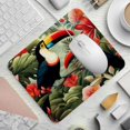 thumbnail image 2 of Toucan Printed Square Desk Mat Mousepad, 8.3x9.8 Inch, Non-Slip Rubber Bottom, Suitable for Office and Gaming, 2 of 6