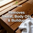 thumbnail image 3 of Sauna Cleaner | 1.32 Gallons (5L/169 Fl Oz) | Professional-Grade Sauna Wood & Surface Cleaner | Removes Sweat, Oils & Grime | Biodegradable | Citric Scent, 3 of 9