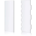 thumbnail image 1 of Rascador de acrílico transparente para tartas de rayas más suaves de 9.45 pulgadas, peine para decoración de tartas, rascador de tartas de borde lateral, peines para glaseado para tartas de crema, de JAMW Sencillez, 1 of 5
