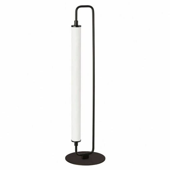 FYA-2620LEDT-MB-Dainolite-Freya - 20W 1 LED Table Lamp-26.5 Inches Tall and 7 Inches Wide-Matte Black Finish