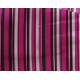 thumbnail image 4 of oneOone Georgette Viscose Fuschia Pink Fabric Stripes Craft Projects Decor Fabric Printed By The Yard 42 Inch Wide, 4 of 4
