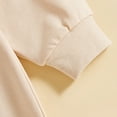 thumbnail image 5 of HNMKIU Girls Bodysuits for Kids - Fearfully and Wonderfully Made Custom Name Baby Outfit Long Sleeve Bodysuit for Toddler and Kids Beige,0-3 Months, 5 of 9