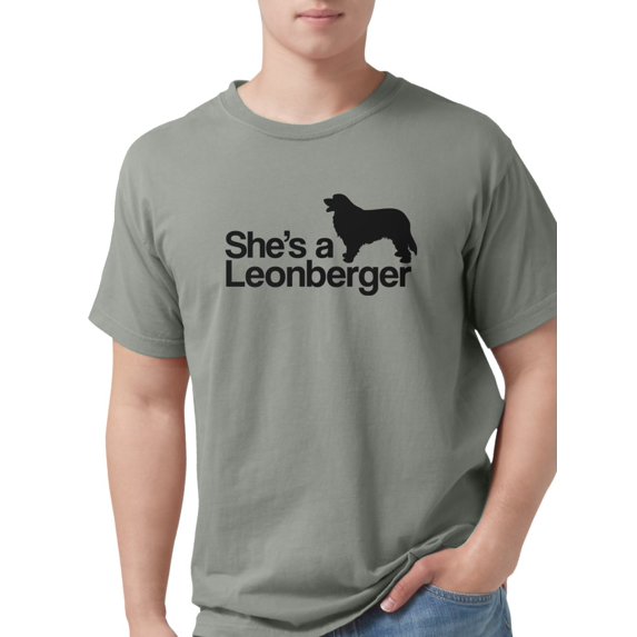 CafePress - She's A Leonberger Men's Comfort Colors® T Shirt - Mens Comfort Colors® Shirt