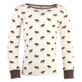 thumbnail image 3 of Touched by Nature Toddler and Kids Boy Organic Cotton Tight-Fit Pajama Set, Moose, 14 Years, 3 of 3