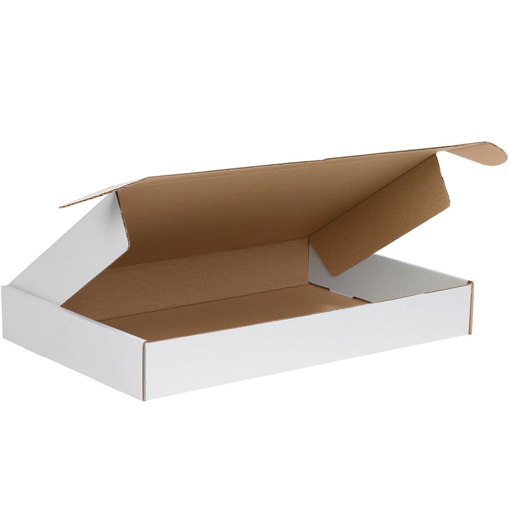 Box Partners DLX Lit.Mailers,18x12x2,White,50/BDL BXP MFL18122