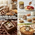thumbnail image 3 of Chocoswiss Premium Hazelnut Butter, Smooth Roasted Nut Paste for Baking, Coffee Lattes & Breakfast Toast, No Palm Oil, 200g, 3 of 10