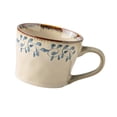 thumbnail image 4 of Taza café/té cerámica elegante con asa para bebidas frías o calientes. Taza café cerámica para adultos y niñas. Regalos para la oficina., 4 of 8