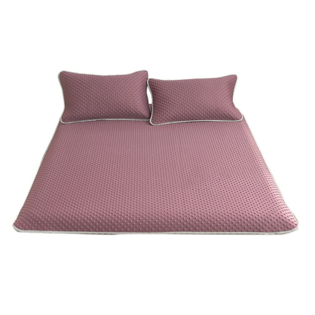 Ltdhehe Fiber Blanket Washable Air Conditioning Bed Mat Breathable Soft Comfortable Summer Sleeping Sheet For Home