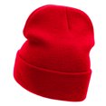 thumbnail image 2 of Labor Day Workers Embroidered 12 Inch Long Knitted Beanie - Red OSFM, 2 of 5
