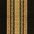 thumbnail image 1 of Ahgly Company Indoor Square Abstract Brown Modern Area Rugs, 4' Square, 1 of 4