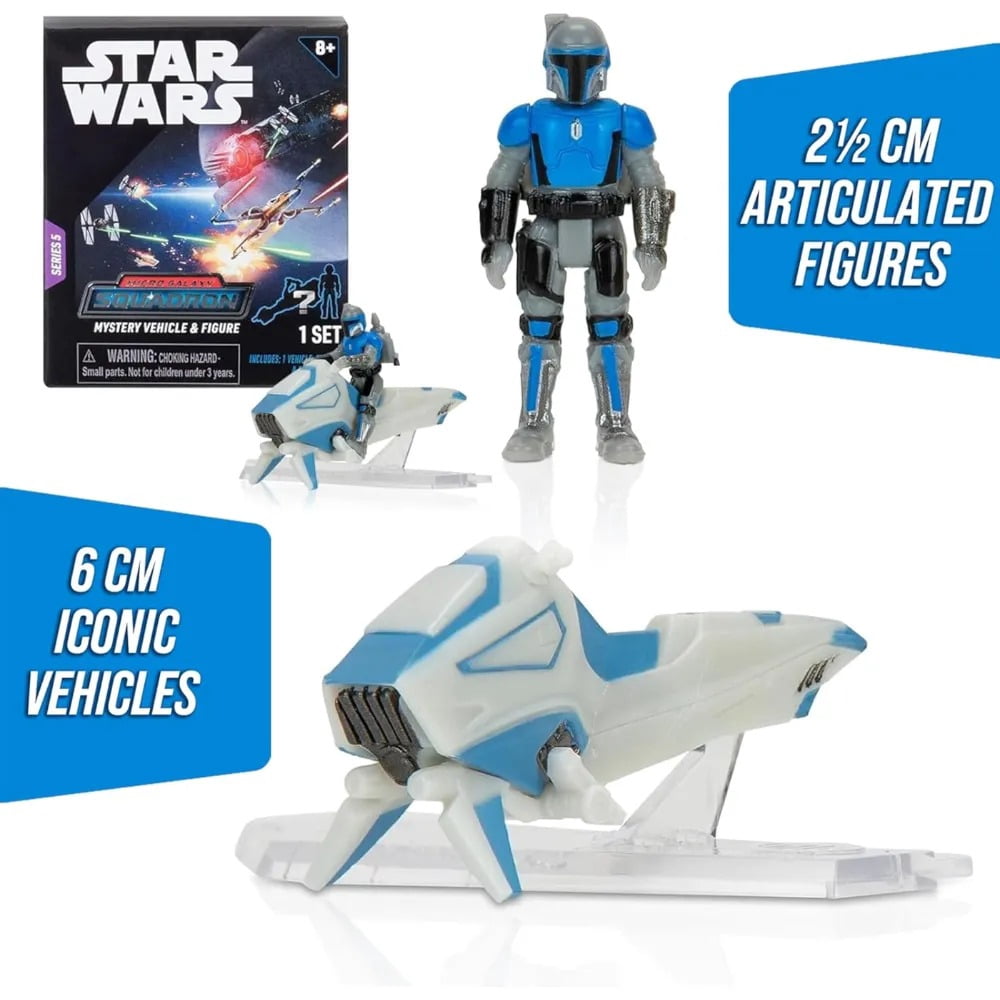 Star Wars Micro Galaxy Squadron Speeder Mystery Box Set, 3Pk
