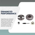 thumbnail image 4 of For 340 345 350 Clutch Drum Clutch Kit Chainsaw Clutch Se, 4 of 5