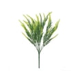 thumbnail image 2 of 7 Pcs Artificial Lavender Bouquet 15.35 Inch, Realistic Plastic Flowers with Greenery, Faux Purple White Green Plants for Home Garden Decor, 2 of 6