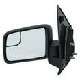 thumbnail image 5 of MZORANGE Driver Side Mirror For 2011-2013 Ford Transit, Connect Textured Black Rear View Mirror Manual Folding, Left Side Door Mirror BT1Z17682A, BT1Z17683A, 5 of 11
