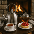 thumbnail image 5 of Creative Home Royal-Tea 1.0 Qt. Stainless Steel Tea Kettle with Filter, 5 of 13