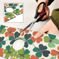thumbnail image 6 of Yayeee Faucet Mat for Kitchen Sink 14.7" Diatomite Long Splash Guard Pad, White Clover Pattern, 6 of 7