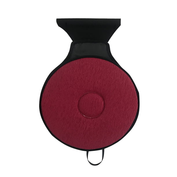 Riwesomey Cojín giratorio para asiento de coche, silla giratoria para vehículo, alfombrilla de repuesto, accesorios de repuesto para Automoción decorativa y accesorios Rojo
