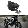 thumbnail image 4 of SPRING Motorcycle Front Screen WindScreen Wind Deflector For Honda CB650R CB1000R Black, 4 of 9
