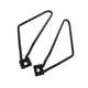 thumbnail image 4 of Soportes Para Alforjas De Motocicleta, Soporte Para Alforjas De Material De Hierro Sólido Negro Con Pernos Y Arandelas Para XL883 1200 HD1450 1584, 4 of 7