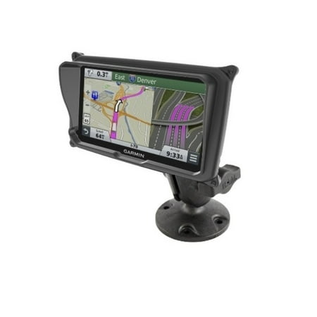 - RAM Single Socket Short Flat Surface Mount Holder Kit for Garmin Dezl 770LMTHD