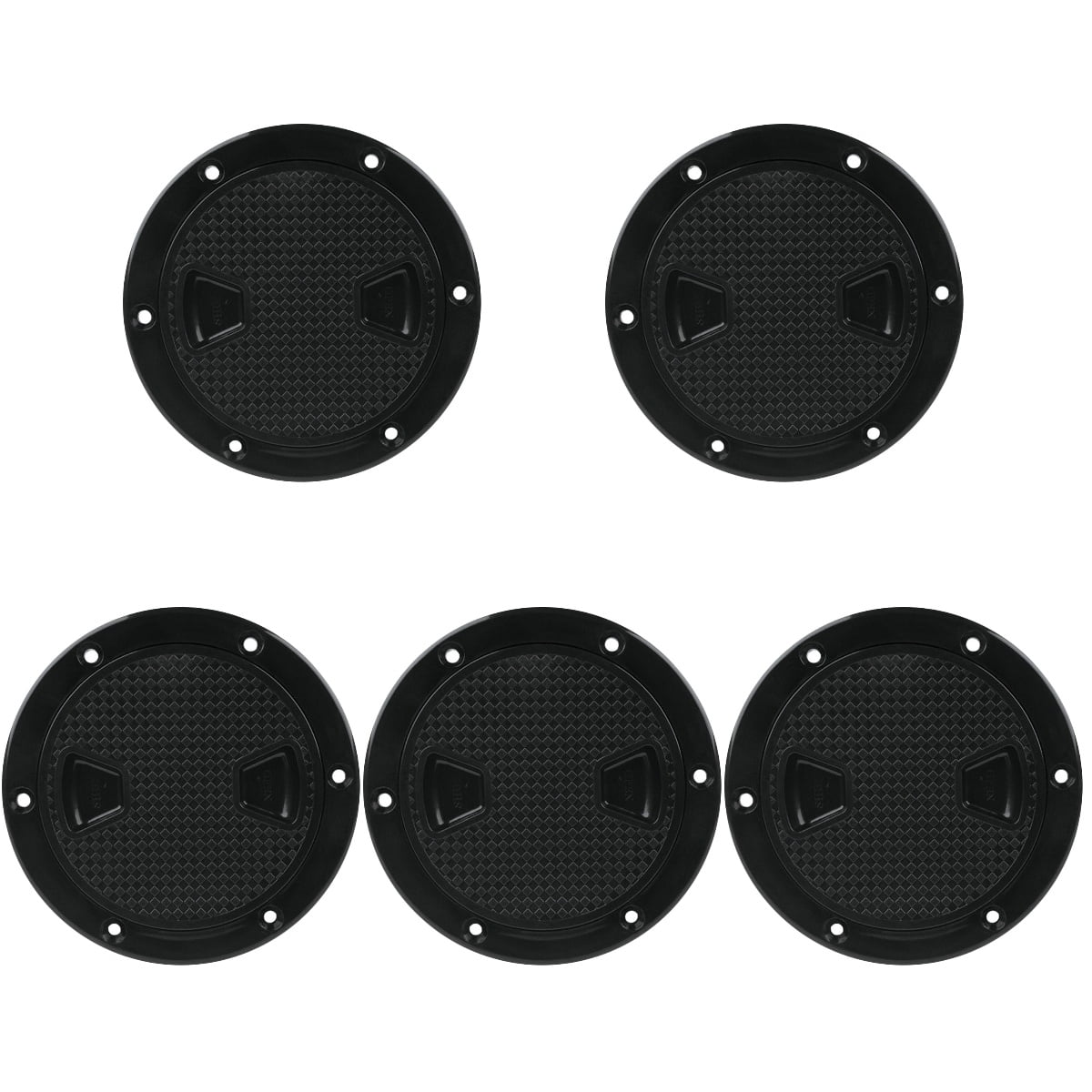 TOYMYTOY 5pcs Kayak Deck Hatch Cover Boat Hatch Deck Plate Nonskid