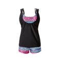 thumbnail image 2 of Women Tribal Printed Tankini With Boyshort Bikini, 2 of 2
