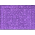 thumbnail image 1 of Ahgly Company Indoor Rectangle Oriental Purple Industrial Area Rugs, 7' x 9', 1 of 4
